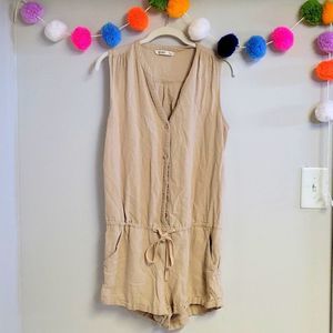 Old Navy Khaki Romper